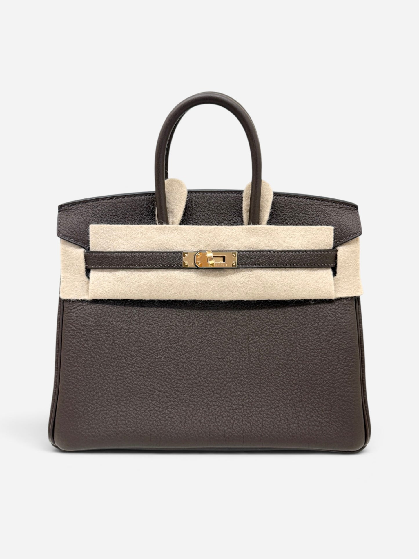 Hermes Birkin 25 Ecorce Togo GHW