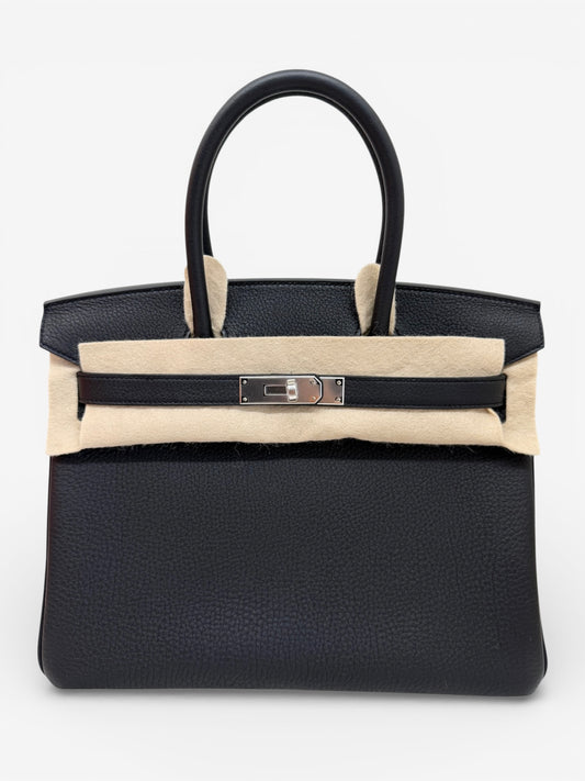 Hermès Birkin 30 Black Togo PHW